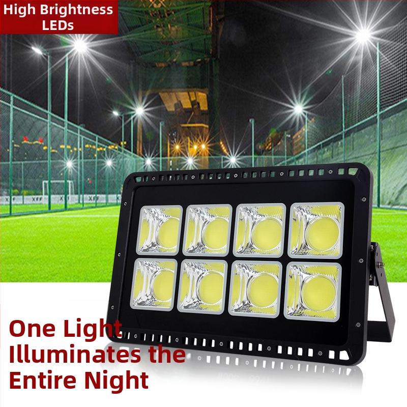 LED vonkajší reflektor, vodeodolný, vysoký výkon 100W/200W/400W, pre štvorcový priestor