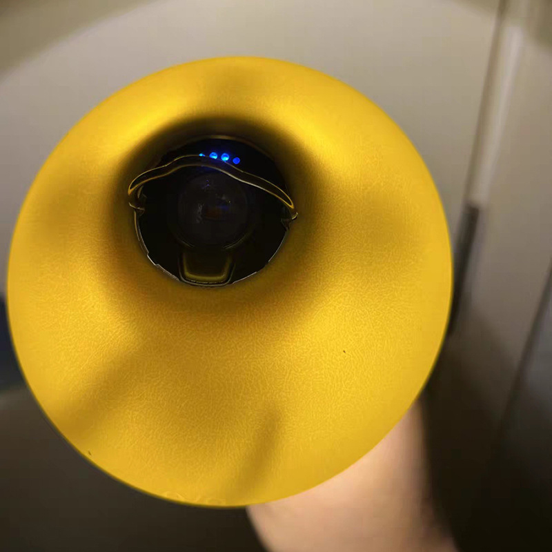 Silikonski zaštitni sjenilo za kamping lampu, anti-odsjaj, otporno na ogrebotine, tekstura imitacije kože, univerzalna kompatibilnost