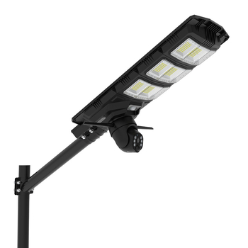 Piramidno solarno ulično svjetlo s PIR senzorom, bežični, 450W, IP65, vanjska, dimenzije 650×255 mm, daljinsko upravljanje