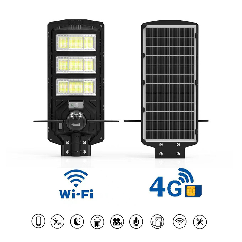 Piramidno solarno ulično svjetlo s PIR senzorom, bežični, 450W, IP65, vanjska, dimenzije 650×255 mm, daljinsko upravljanje