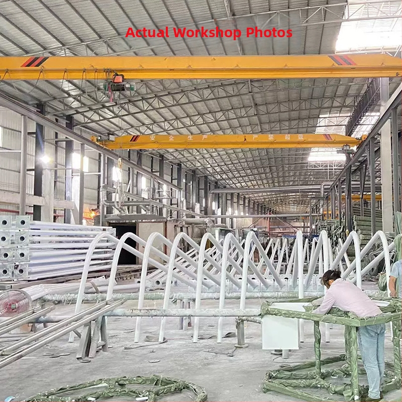 LED ulicový stĺp osvetlenia, vonkajšie mestské osvetlenie, nastaviteľná výška, 8–12 m