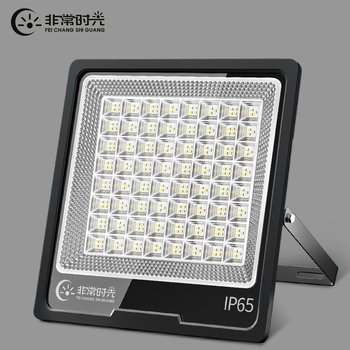 LED reflektor 200W pre vonkajšie osvetlenie reklamných panelov a dvorov, hliníkové puzdro IP65, 432 LED, 6000 lm, CRI 80–90, uhol lúča 90–120°