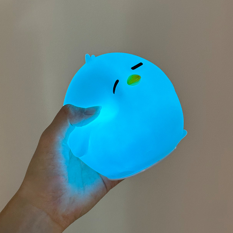 Noćna lampa sa senzorom, pingvin u crtani obliku, zaštita očiju za djecu