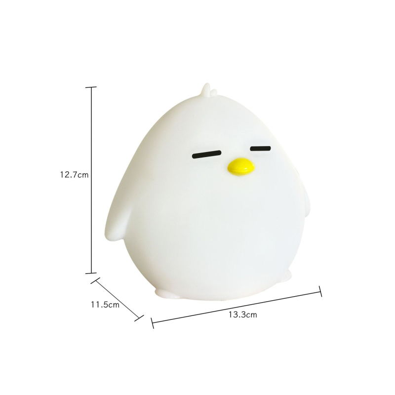 Noćna lampa sa senzorom, pingvin u crtani obliku, zaštita očiju za djecu
