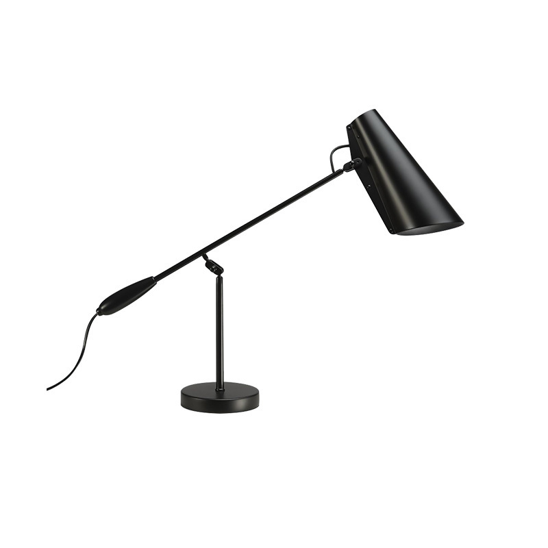 Stolna lampa, moderan minimalistički dizajn, noćna svjetiljka od kovanog željeza, atmosfersko osvjetljenje za bar i restoran, noćno svjetlo, luksuzan stil