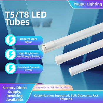 Integrovaná LED trubica T5/T8, ultra jasné denné svetlo, dlhý pás 1,2 m, domáce použitie, energetická úspora