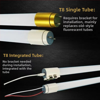 Integrovaná LED trubica T5/T8, ultra jasné denné svetlo, dlhý pás 1,2 m, domáce použitie, energetická úspora