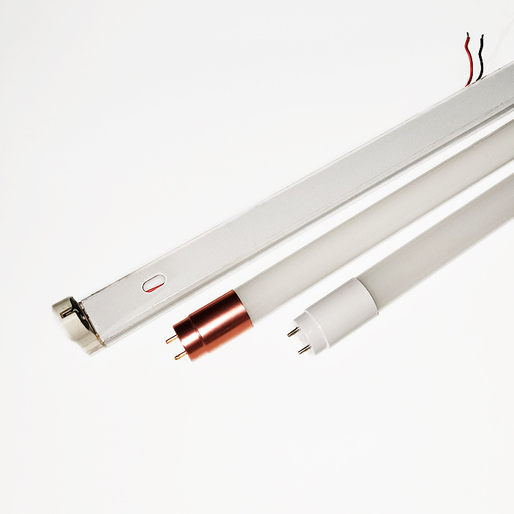 LED T8 стъклена тръба за осветление, 30W, ярко бяла / топла бяла / неутрална бяла, дължини 0,6–1,2 м