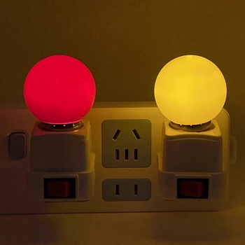 LED noćna lampica s toplim žutim svjetlom, svjetlosna traka s prekidačem, noćna lampa uz krevet za dojenje djeteta, štedna i dugotrajna lampa, Feng Shui lampa sreće