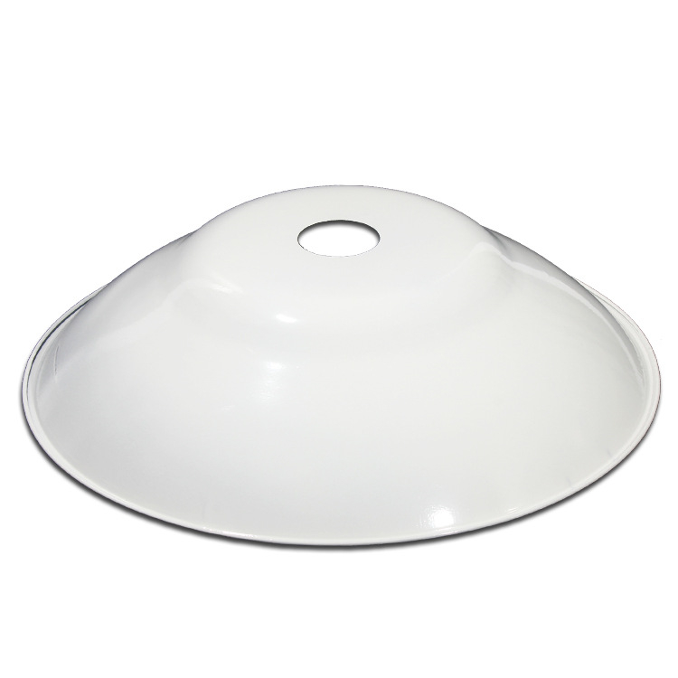 16-inčni plosnati abažur za vanjske ulične lampe, vodootporan metalni poklopac za dvorište i zidove