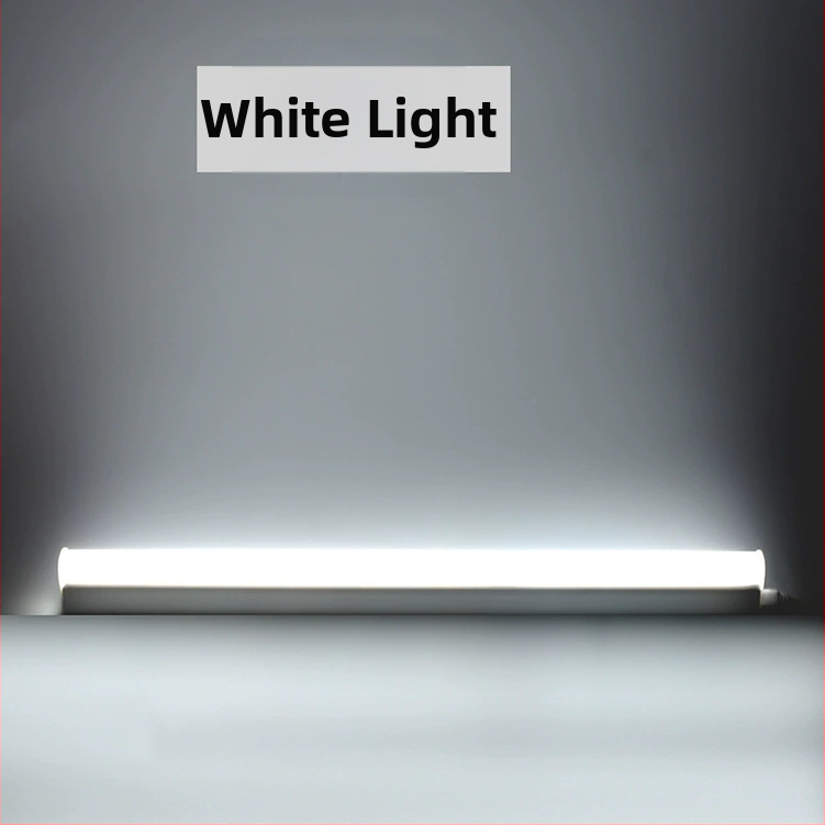 LED T5 trubka, štvorcová, úplne plastová, integrovaná lampa T8 pre domáce použitie