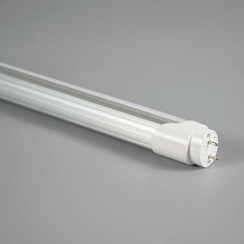 LED T8 тръба дневна светлина, дължина 2,4 м, полупалюминиево-полипластмасово тяло, висок лумен, широк входен диапазон, US стандарт, FA8