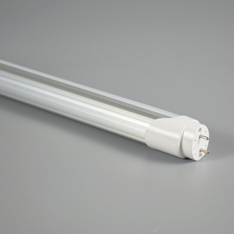 LED T8 тръба дневна светлина, дължина 2,4 м, полупалюминиево-полипластмасово тяло, висок лумен, широк входен диапазон, US стандарт, FA8