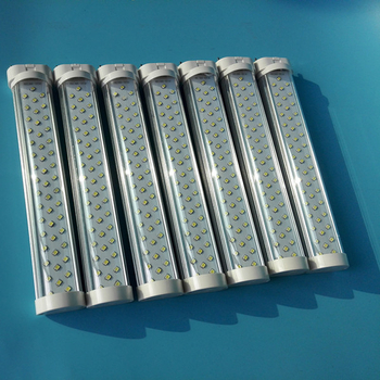 2G11 4-пинов LED тръба, H-образна, 9W, хоризонтално монтирана LED лампа