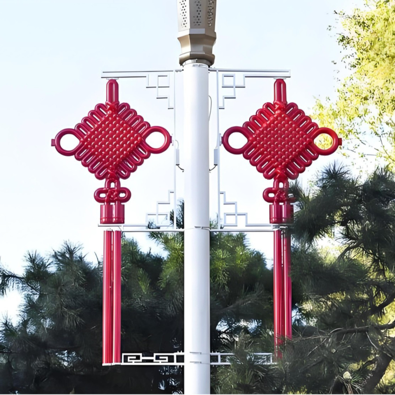 LED φανάρι δρόμου με κινεζικό κόμπο – εξωτερικός φωτισμός τοπίου και κρεμαστά φαναράκια