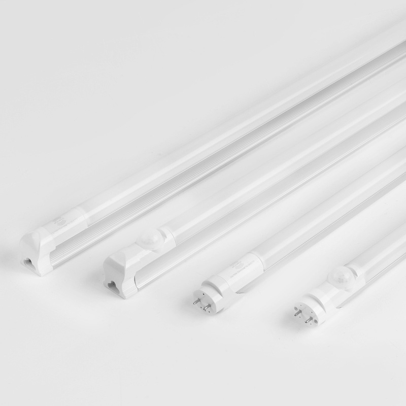 LED тръба T8 с микровълнов радарен сензор за гараж, 18W, дължина 120 cm, 1800 lm, 360° лъчение, алуминиево тяло, IP20, без димер