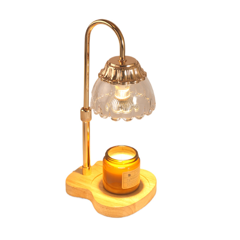 Noćna lampa za noćni ormarić s taljenjem voska, visokokvalitetan dojam, romantična atmosfera, kompaktno noćno svjetlo, aromaterapija