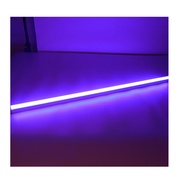 T5 RGB LED cijev, aluminij-plastična, integrirano šareno svjetlo, 18W, duljina 1,2 m, 96 LED 2835, 1500 lm, 120° kut snopa