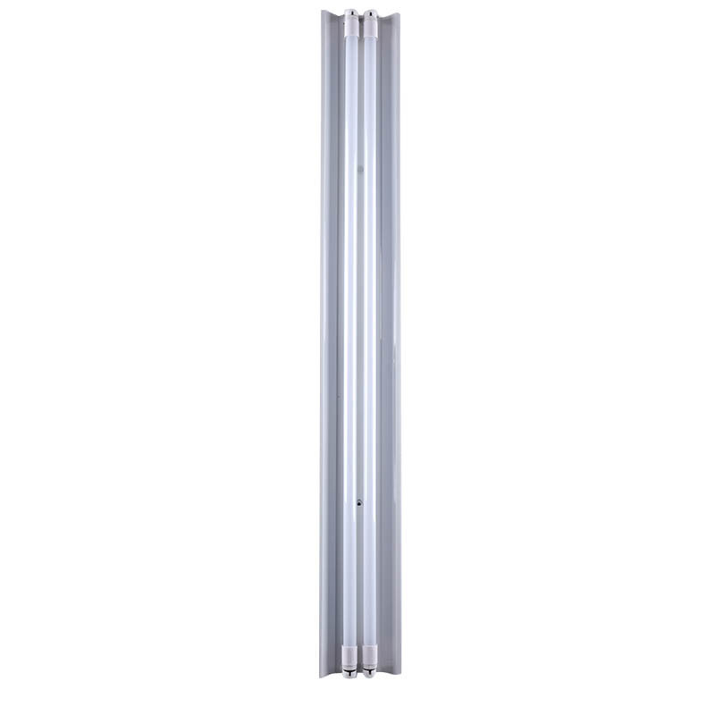 T8 LED dvostruki nosač s poklopcem, dužina 1,2 m, 36 W, G13 priključak, metalno kućište