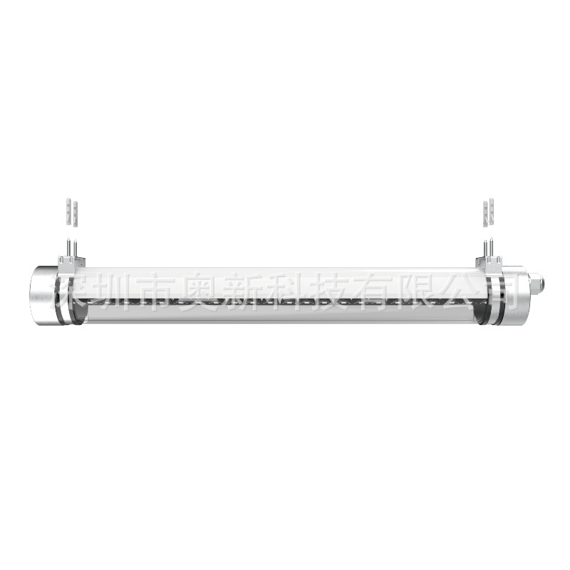 IP69K LED лампа с кръгла тръба, водоустойчива и устойчива на корозия, скоба от неръждаема стомана, за ферми и хранително-преработваща промишленост
