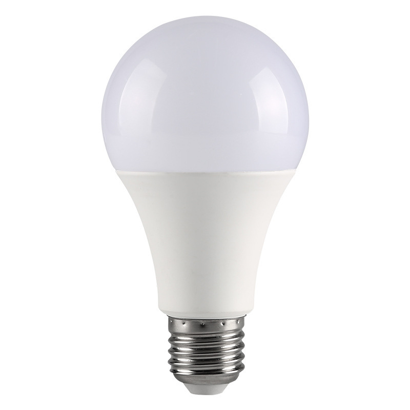 Super svijetla LED žarulja, bijela ili topla bijela svjetlost, E27 navoj, plastično-aluminijsko kućište, kućna štedna žarulja.