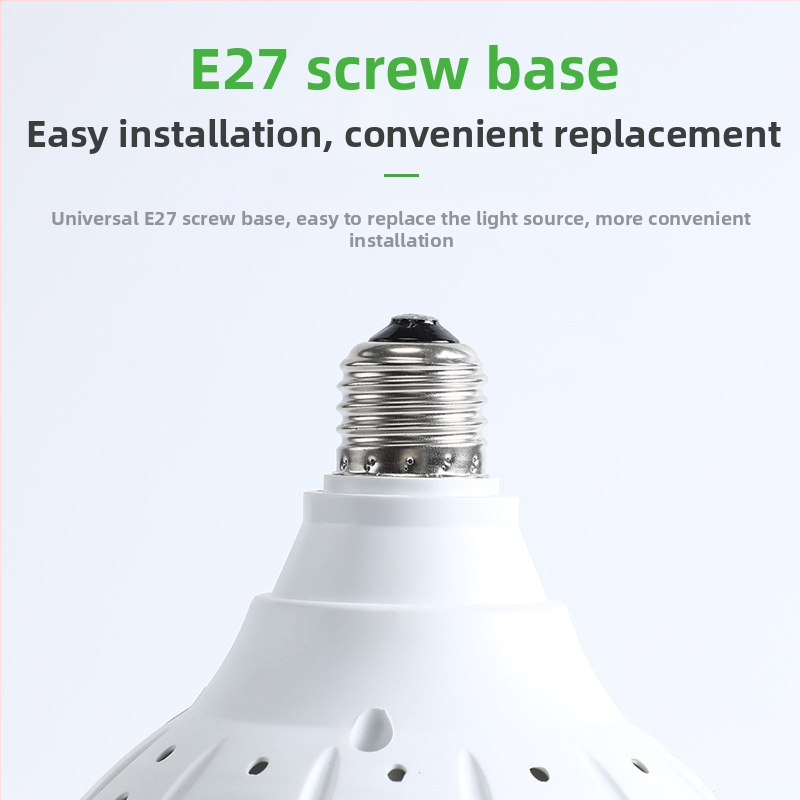 LED radijatorska žarulja 50W-200W, E27, industrijsko osvjetljenje radionica, skladišta i izložbenih dvorana, 180° snop, CRI >90, aluminijsko kućište