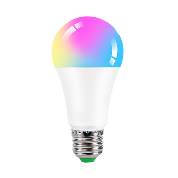 LED RGB ambijentalna žarulja A60, plastično obloženo aluminijsko kućište, daljinsko upravljanje, E27, dimabilna