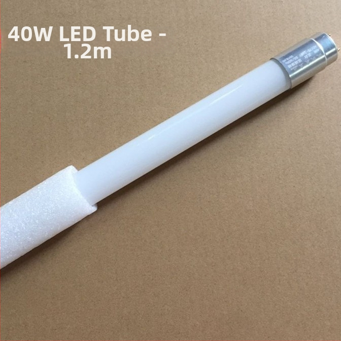 LED pásové svetlo T8 s kompletným súborom držiakov a integrovaným stropným profilom T5, 1,2 m, denné svetlo, kancelária