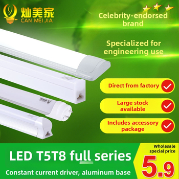 LED cijev T5/T8, integrirana, duljine 1,2 m, 18W, dnevna svjetlost, s nosačem za pročišćivanje, G13