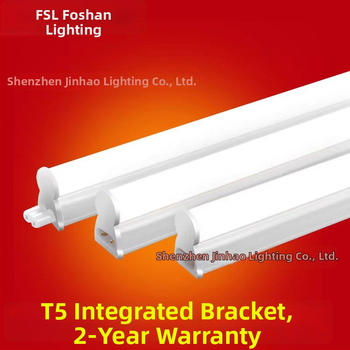 Foshan Lighting LED T5 Integrovaný Pás Svetla, Mimoriadne Jasné Denné Svetlo, So Držiakom, 1.2 m