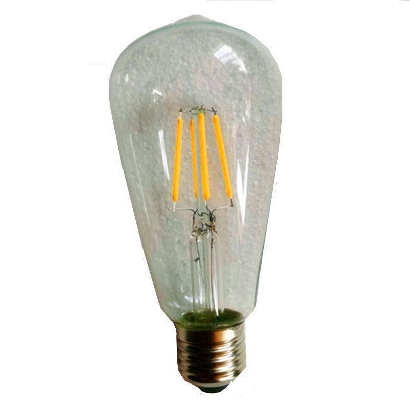 LED filamentna žarulja u obliku svijeće, E14/E27 navoj, retro staklena Edison žarulja
