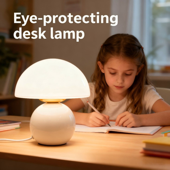Lampă de birou LED cu protecție a ochilor, pentru dormitor, lângă pat, potrivită pentru elevi