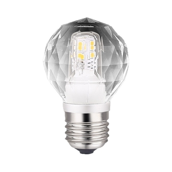 Kristalna LED žarulja, E27 baza, regulacija svjetline, moderno osvjetljenje za spavaću sobu i blagovaonicu.