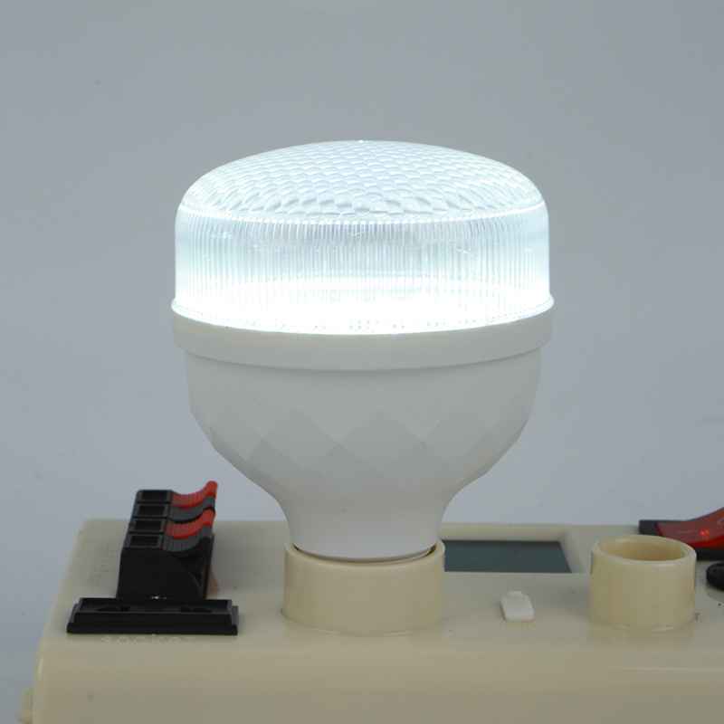 Prozirna LED žarulja s plastičnim premazom od aluminija, energetski učinkovita, visoka svjetlina za komercijalno i kućno osvjetljenje, E27 navoj