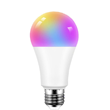 Pametna LED žarulja s upravljanjem putem aplikacije, RGB, 9W, E27, Bluetooth, graffiti dizajn