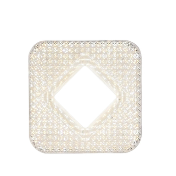 LED kristalna kuglasta svjetiljka s E27 navojem, za balkon, spavaću sobu, dnevnu sobu i studij, s tri boje osvjetljenja