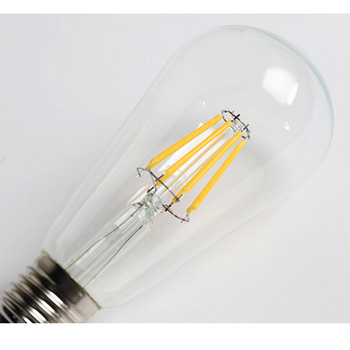 LED Edison žarulja s navojem E27, vintage dizajn, velika spiralna nit, dekorativni wolframov izgled, za restorane i barove