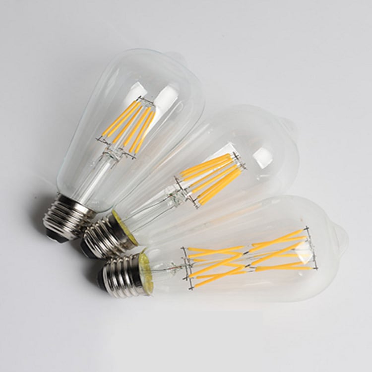 LED Edison žarulja s navojem E27, vintage dizajn, velika spiralna nit, dekorativni wolframov izgled, za restorane i barove