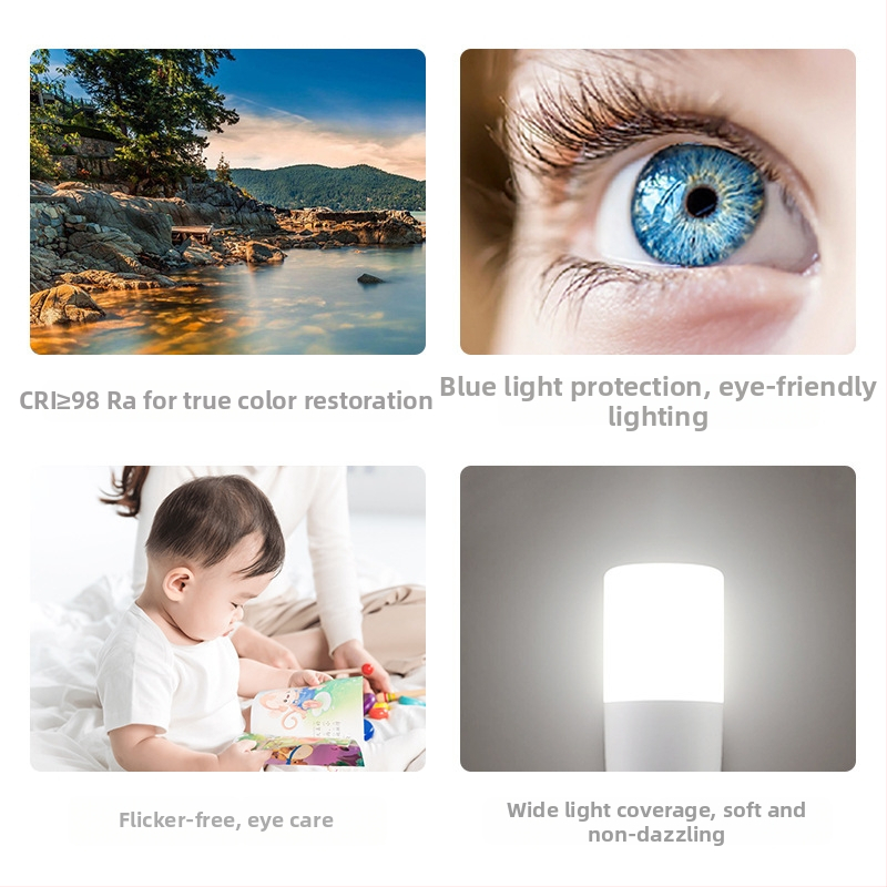 LED cilindrična žarulja, navojna baza E27, kućna upotreba, plastično kućište, kut snopa 180°, svjetlosni tok 80 lm, vijek trajanja 5000 h