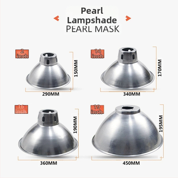 Abajur din aluminiu cu reflector pentru iluminat industrial LED