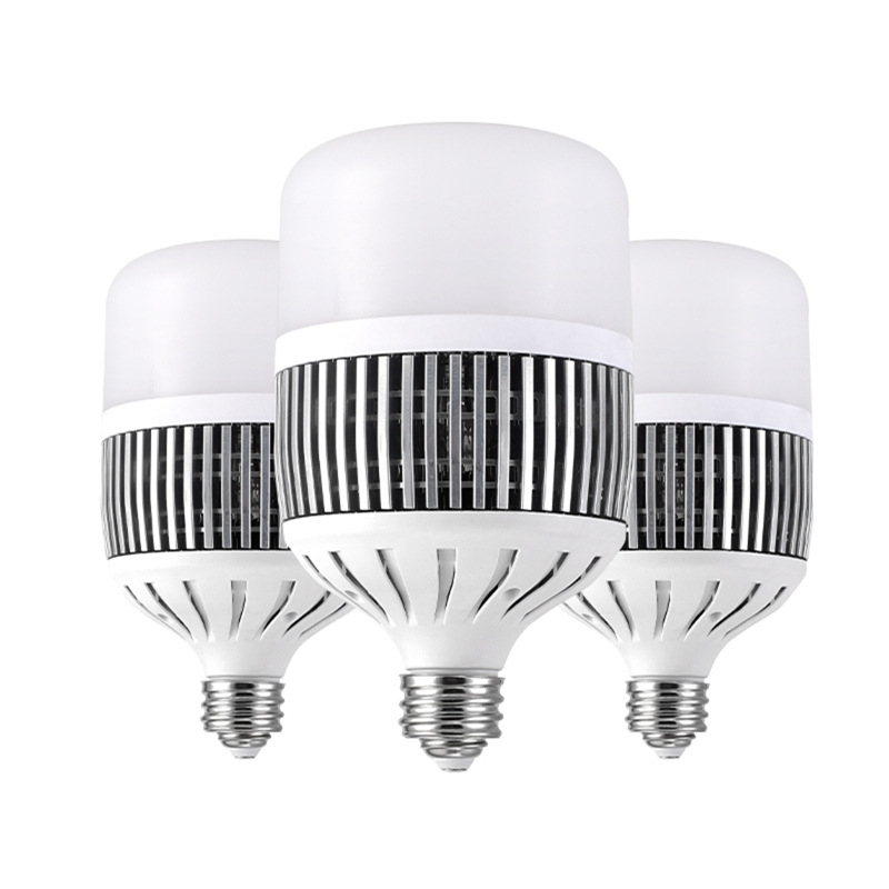 ZOMLNK LED žarulja s industrijskim stilom, visoka snaga, E27 navoj, aluminijsko kućište s rebrima, 15000 lm, 220 V, CRI 80–90, snop 220°, nema dimmer, model ZL-DJ-1160
