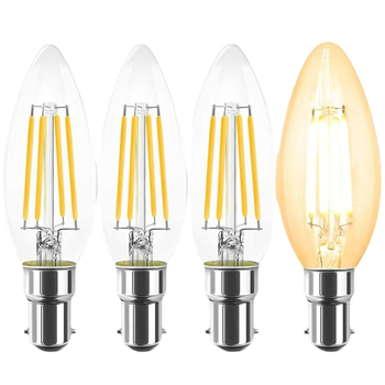 LED žarulja s vlaknastim nitima, B15 baza, C35 model, europski standard 220V, dekorativna žarulja