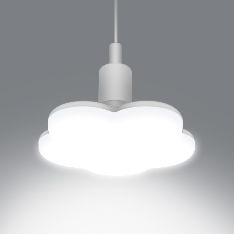 LED svjetiljka u obliku cvijeta šljive i letećeg diska, visoka snaga, trostrana zaštita, unutarnje osvjetljenje, aluminijsko kućište, vodootporna, konstantan napon, zaštita očiju