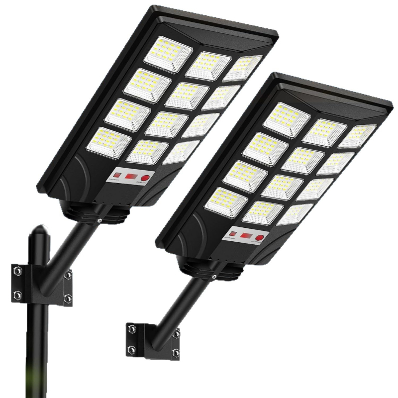 Solarna ulična svjetiljka za dvorište, s integriranim senzorom i LED, vanjska IP65 vodootporna, daljinsko upravljanje