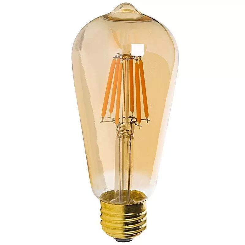 ST64 smeđa vintage LED žarulja s filamentom, E27, 4W