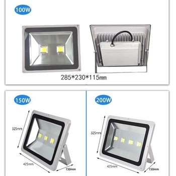 Niskonaponski floodlight za ribarske čamce, napajan DC baterijom, morsko vanjsko osvjetljenje IP65, 50W, topla bijela LED