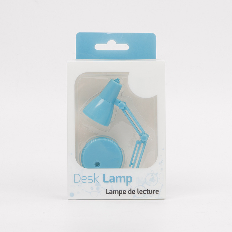 Lampă de birou mini pliabilă cu LED multicolor pentru studiu și iluminat de noapte