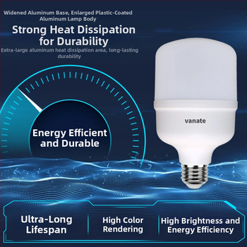 LED žarulja s navojem E27, ultra jaka, ušteda energije, zaštita očiju, konstantan napon, bez treperenja, tijelo od plastificiranog aluminija, 1620 lm, CRI 80-90, 220V, 90 g