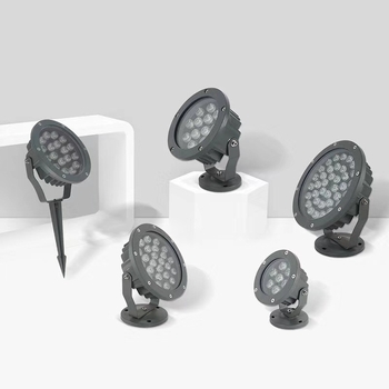 Blade floodlight s podesivim kutom, vanjska vodootporna projekcijska svjetiljka za dvorište s uzemljenim utikačem