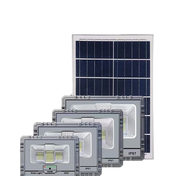 45W LED solarni reflektor za vanjsku upotrebu, vodootporan vrtni prožektor, visoka svjetlina kućnog solarnog osvjetljenja